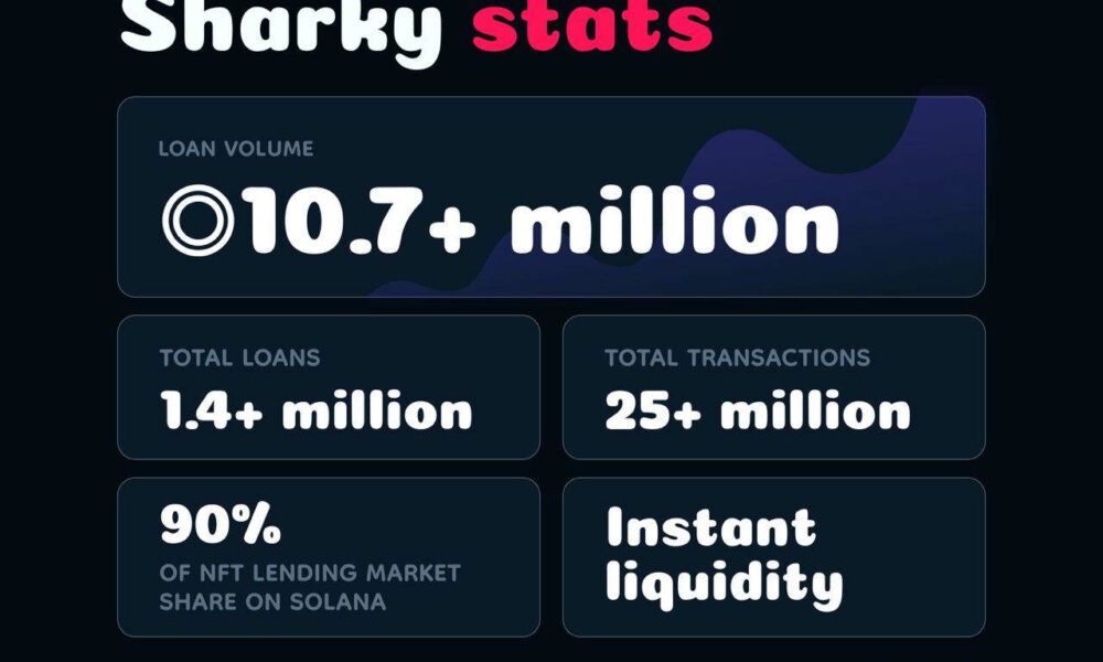 sharky-sets-sail-–-largest-nft-lending-protocol-on-solana-starts-its-token-generation-event-(tge)